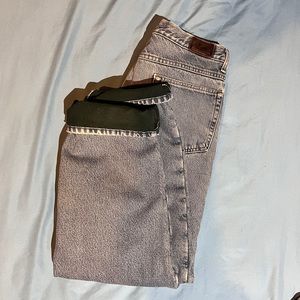 Vintage LLBean fleece lined jeans